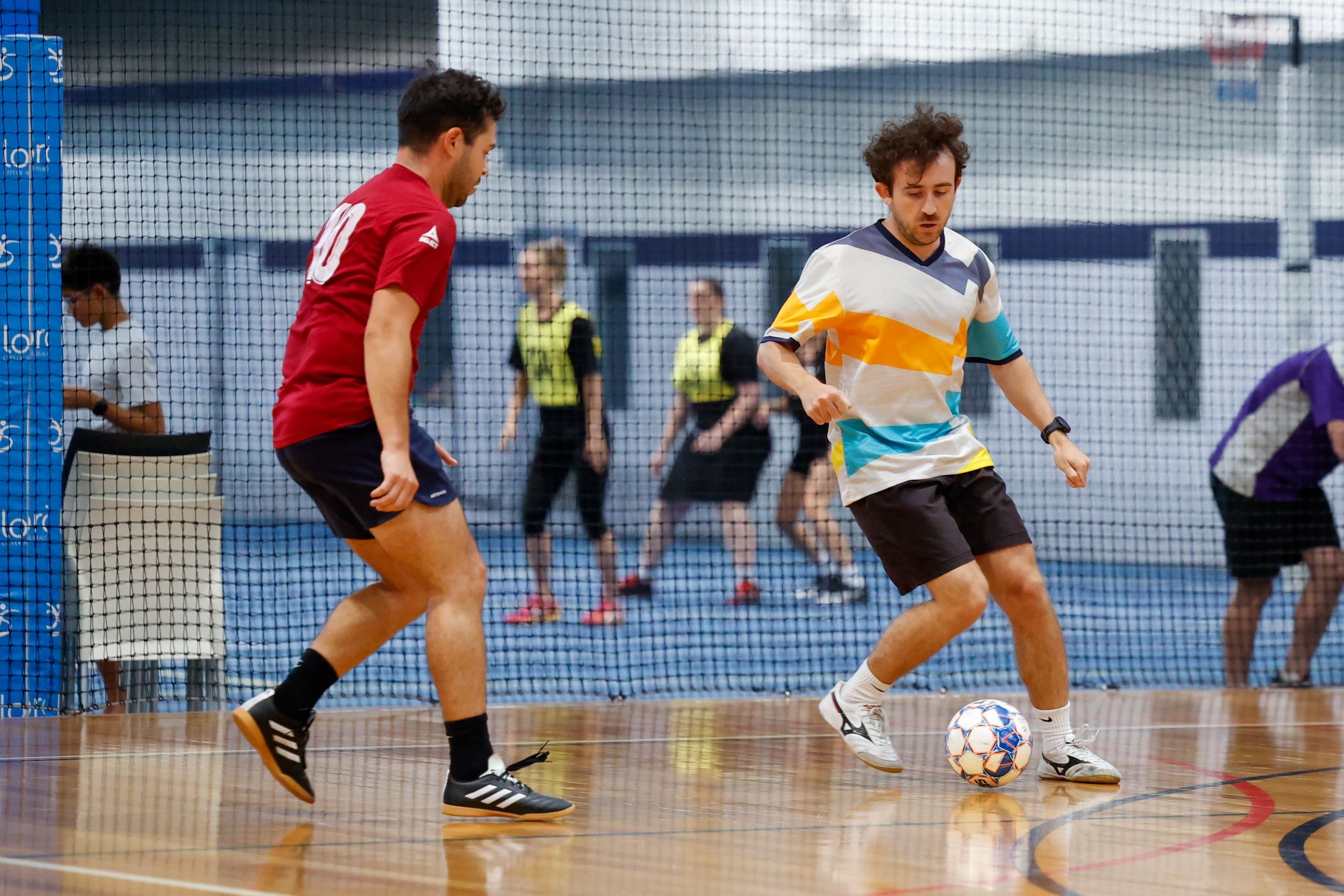 Futsal court at The Mac Robertson Girls High School