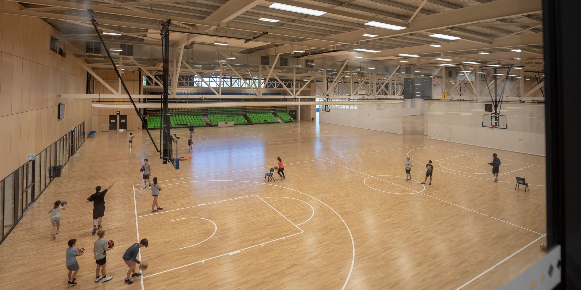 Basketball court at St Clair Recreation Centre