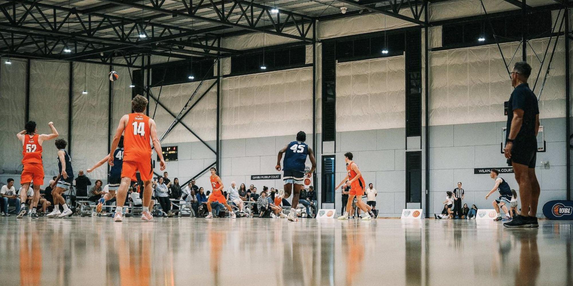 Basketball court at Hawthorn Basketball