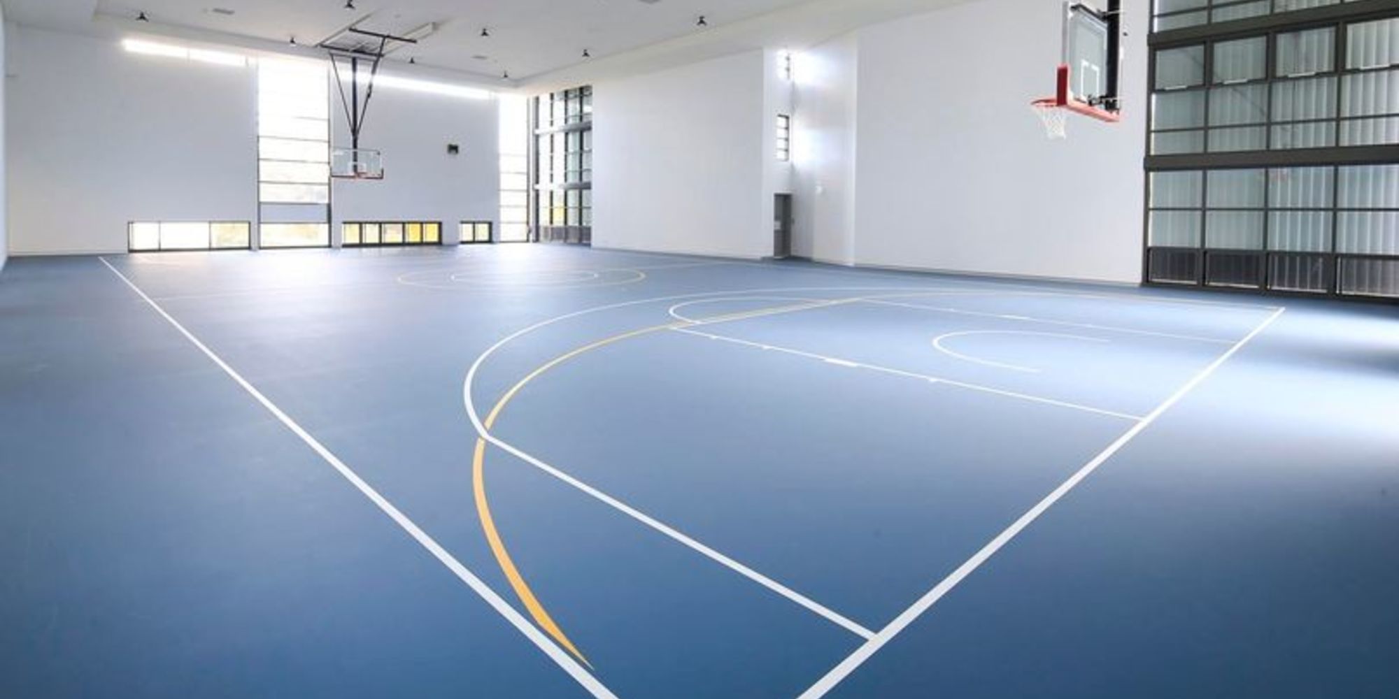 Basketball court at Arncliffe Youth Centre