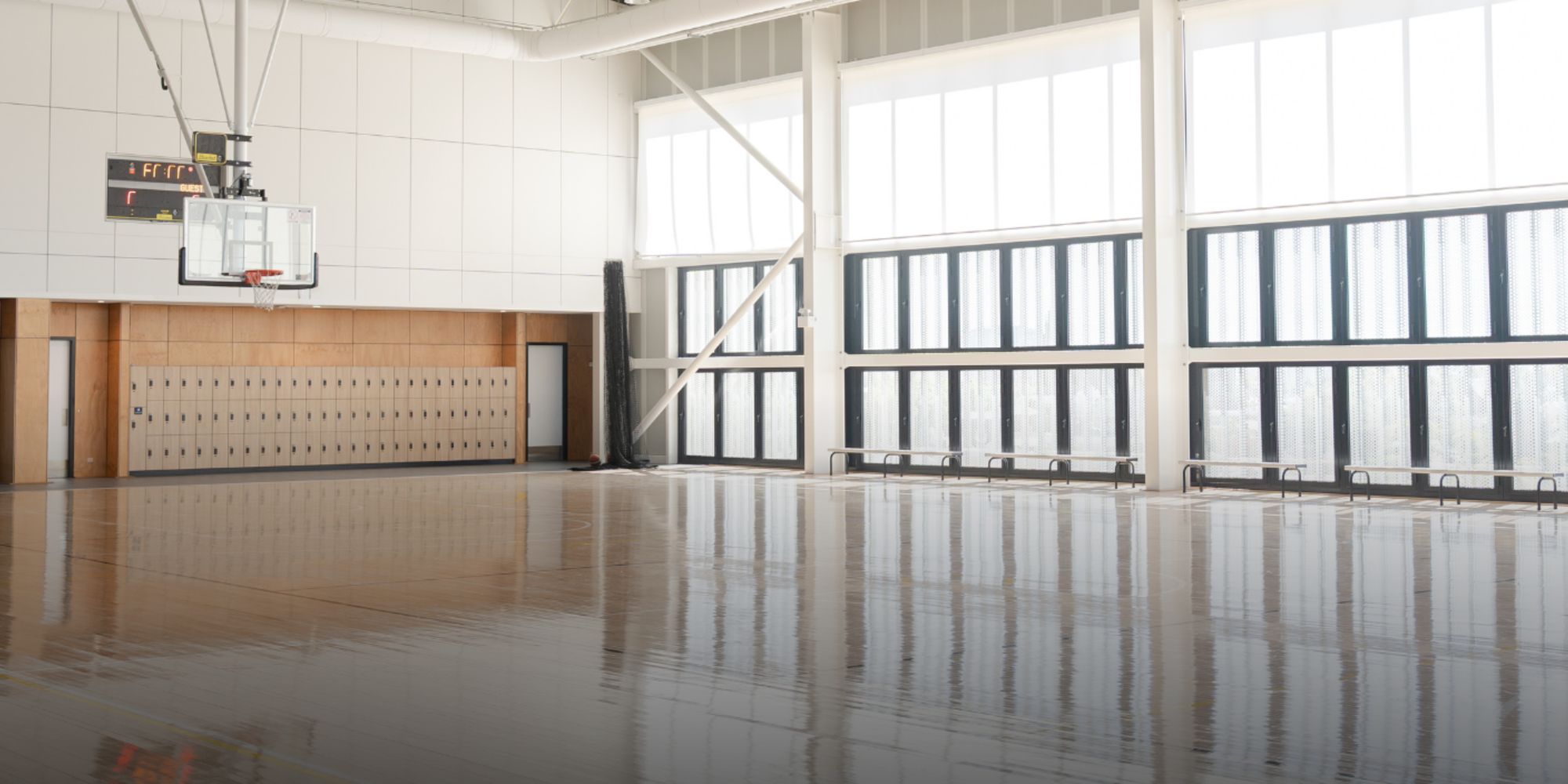 Basketball court at Bundha Sports Centre