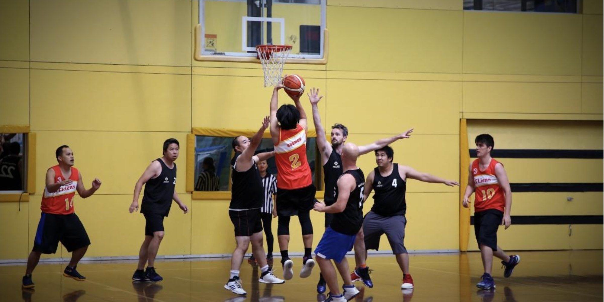Basketball court at KGV Recreation Centre