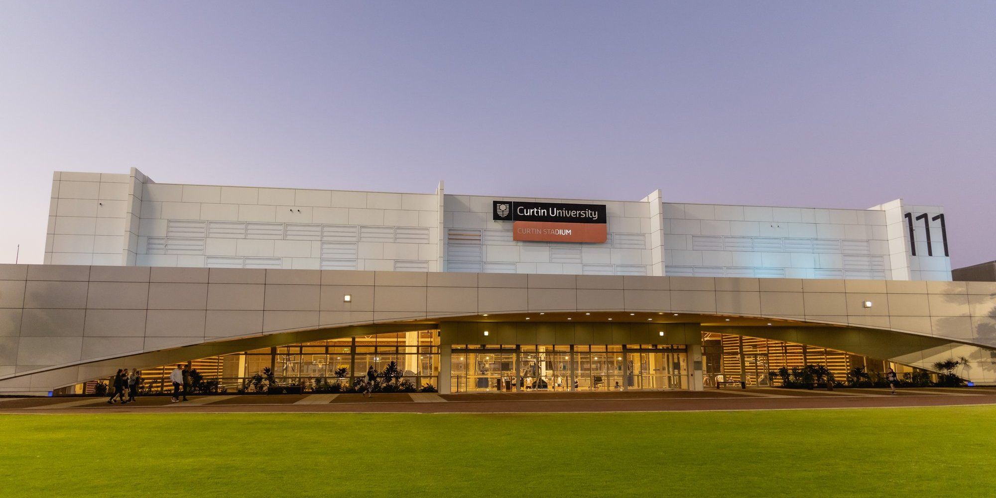 Netball court at Curtin Sport and Recreation