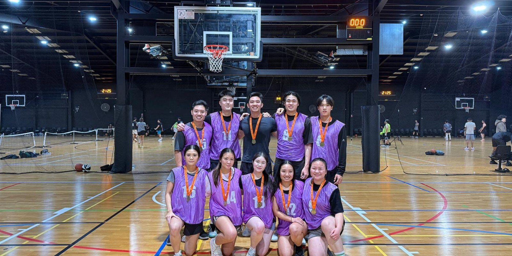 Basketball court at Camellia Indoor Sports Centre