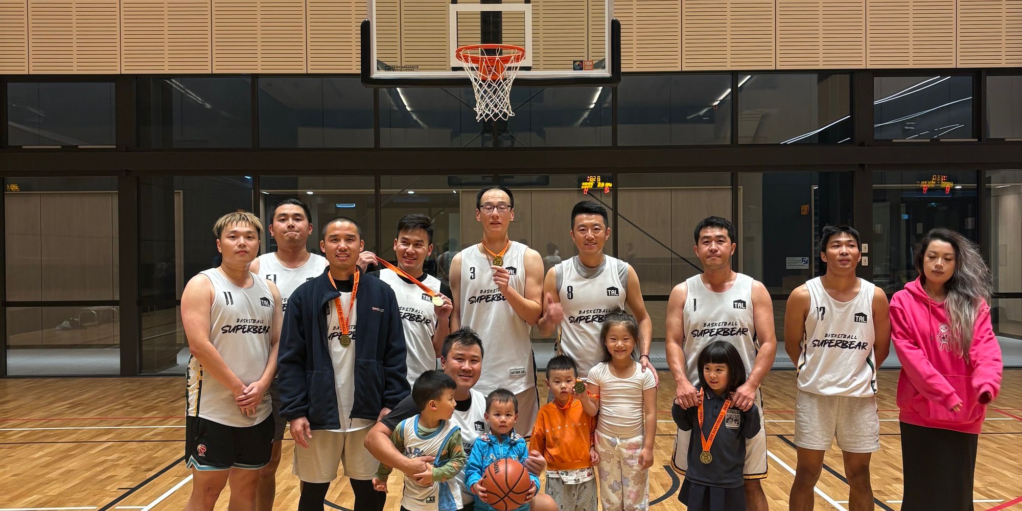 Basketball court at Galuwa Recreation Centre