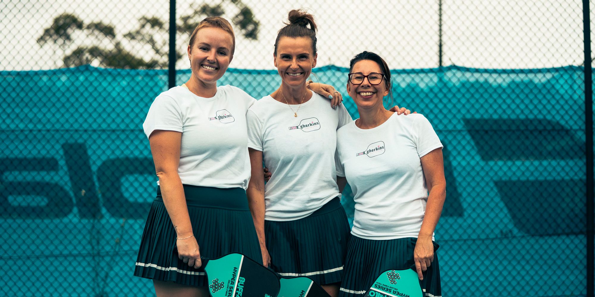 Pickleball court at Robertson Park Tennis Centre